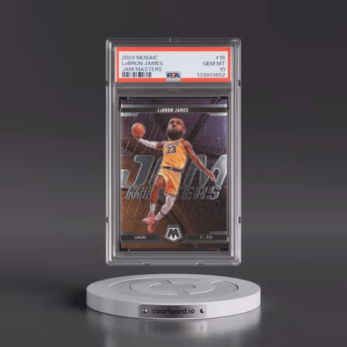 2024 Panini Mosaic Jam Masters #16 LeBron James (PSA 10 GEM MINT)