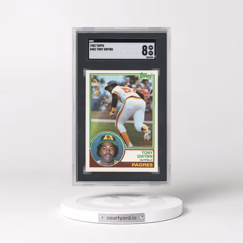 1983 Topps #482 Tony Gwynn (SGC 8 NM-MT)