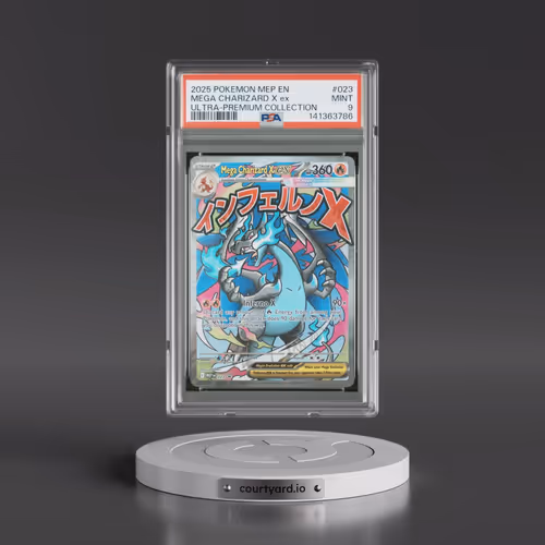 2025 Pokémon Mep EN-Me Black Star Promo #023 Mega Charizard X EX - Holo Mega Charizard X EX Ultra-Pr