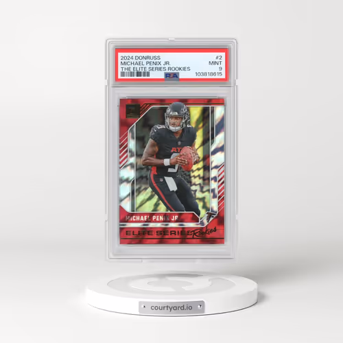 2024 Panini Donruss the Elite Series Rookies #2 Michael Penix Jr. (PSA 9 MINT)