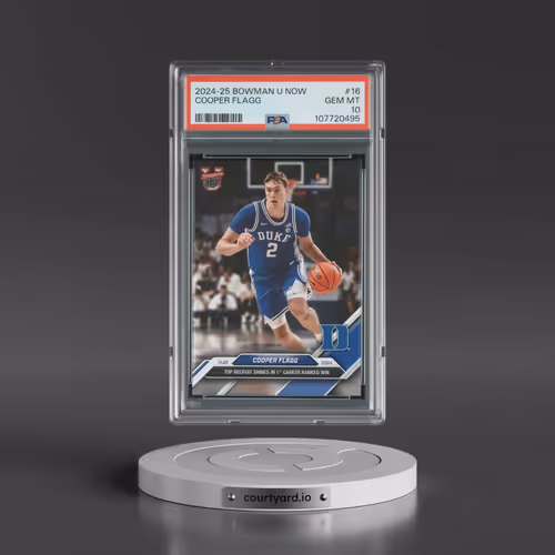2024-25 Bowman U Now #16 Cooper Flagg (PSA 10 GEM MINT)