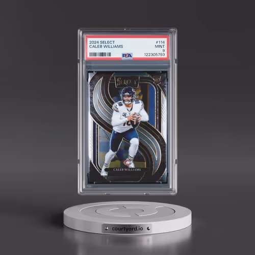 2024 Panini Select #114 Caleb Williams (PSA 9 MINT)