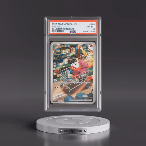 2023 Pokémon Pal EN-Paldea Evolved #201 Fuecoco - Illustration Rare (PSA 8 NM-MT)