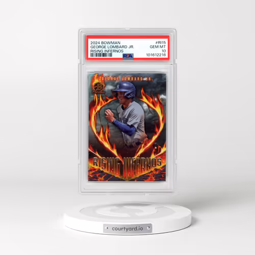 2024 Bowman Rising Infernos #RI15 George Lombard Jr. (PSA 10 GEM MINT)