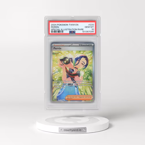 2024 Pokémon Twm EN-Twilight Masquerade #220 Perrin - Special Illustration Rare (PSA 10 GEM MINT)