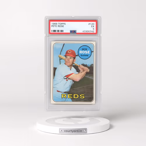 1969 Topps #120 Pete Rose (PSA 5 EX)