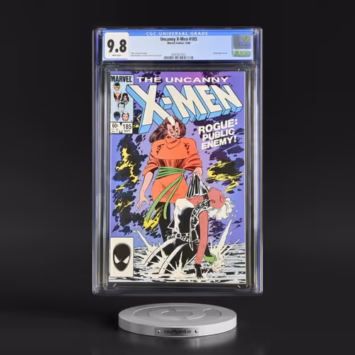 Uncanny X-Men #185 CGC 9.8 White Pages (Marvel Comics, 9/84)