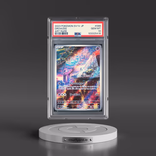 2023 Pokémon Sv1v-Violet EX #086 Drowzee - Art Rare (PSA 10 GEM MINT)