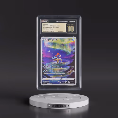 2022 VSTAR Universe #179/172 Keldeo - Art Rare Holo (CGC 10 PRISTINE)