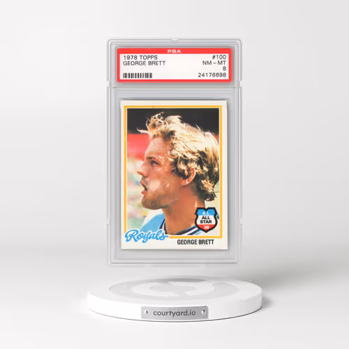 1978 Topps #100 George Brett (PSA 8 NM-MT)