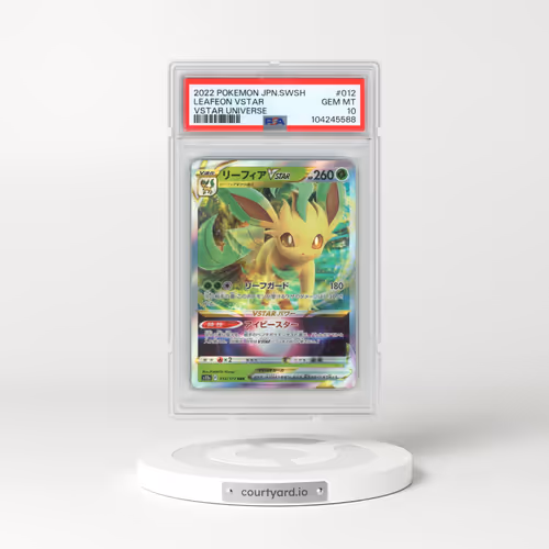 2022 Pokémon Sword & Shield Vstar Universe #012 Leafeon Vstar (PSA 10 GEM MINT)