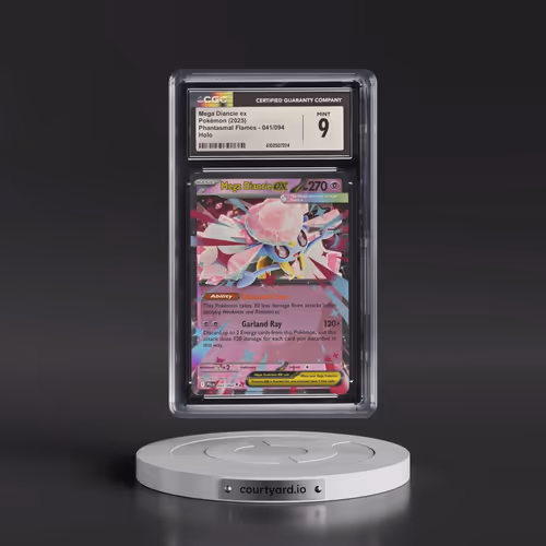 2025 Phantasmal Flames - PFL EN #041/094 Mega Diancie ex - Holo (CGC 9 MINT)
