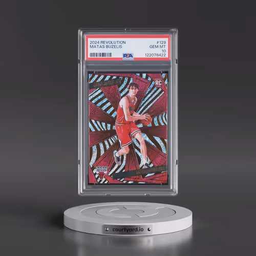 2024 Panini Revolution #129 Matas Buzelis (PSA 10 GEM MINT)