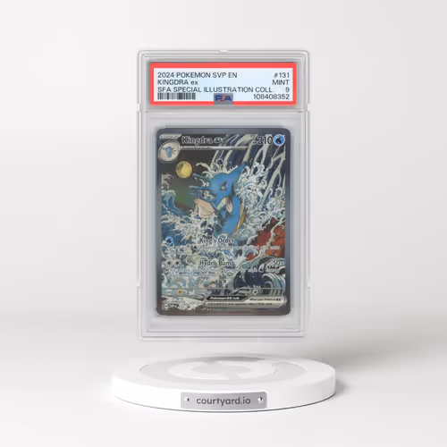 2024 Pokémon Svp EN-SV Black Star Promo #131 Kingdra EX - Holo Shrouded Fable Special Illustration C