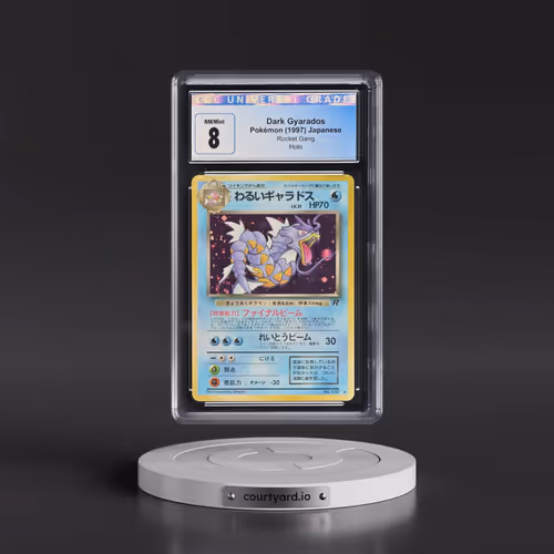 1997 Rocket Gang Dark Gyarados - Holo (CGC 8 NM-MT)