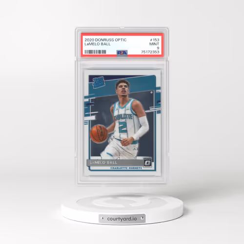 2020 Panini Donruss Optic #153 LaMelo Ball (PSA 9 MINT)