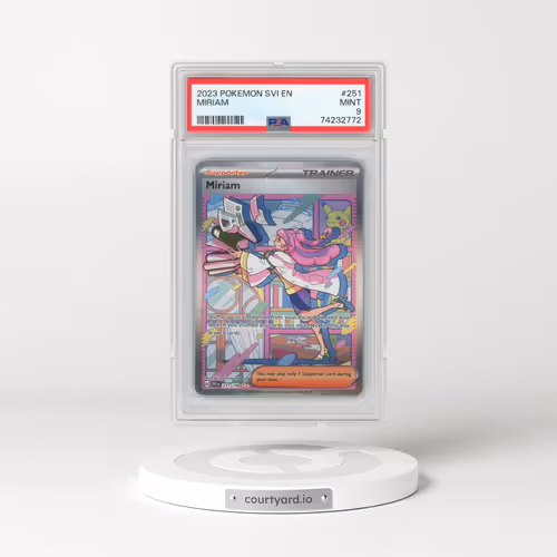 2023 Pokémon Svi EN-Scarlet & Violet #251 Miriam - Special Illustration Rare (PSA 9 MINT)