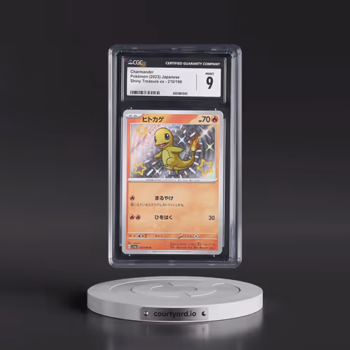 2023 Pokémon Sv4a-Shiny Treasure EX #210 Charmander - S (CGC 9 MINT)