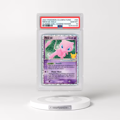 2021 Pokémon Celebrations Classic Collection #88 Mew EX - Holo Holo (PSA 10 GEM MINT)