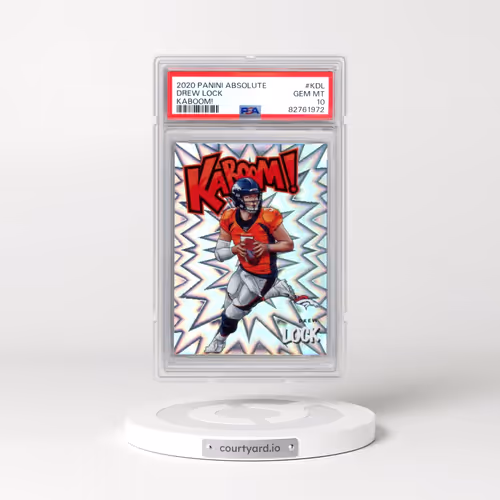 2020 Panini Absolute Kaboom! #KDL Drew Lock (PSA 10 GEM MINT)