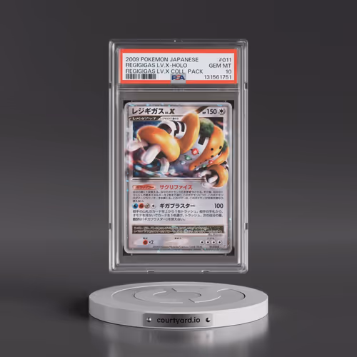 2009 Pokémon Regigigas LV.X Collection Pack #011 Regigigas LV.X - Holo (PSA 10 GEM MINT)