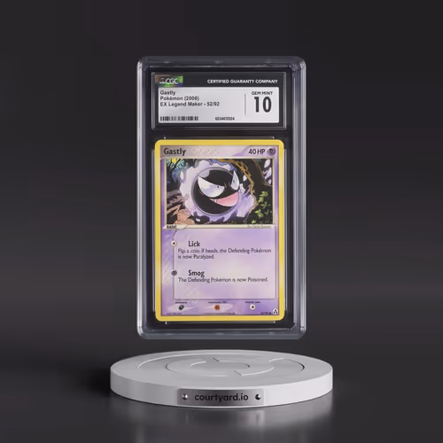 2006 EX Legend Maker #52/92 Gastly (CGC 10 GEM MINT)