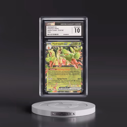 2024 Pokémon Scr EN-Stellar Crown #014 Hydrapple EX - Holo (CGC 10 GEM MINT)