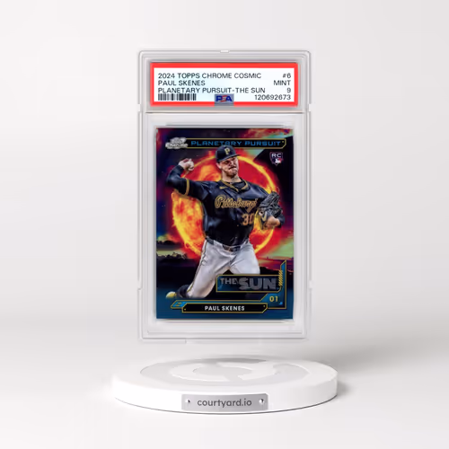 2024 Topps Chrome Cosmic Planetary Pursuit #6 Paul Skenes - The Sun (PSA 9 MINT)