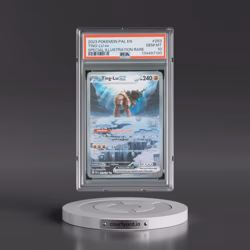 2023 Pokémon Pal EN-Paldea Evolved #263 Ting-LU EX - Holo Special Illustration Rare (PSA 10 GEM MINT