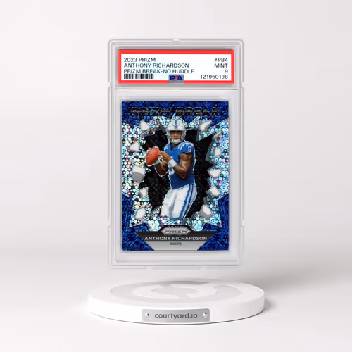 2023 Panini Prizm Prizm Break #PB4 Anthony Richardson - No Huddle (PSA 9 MINT)