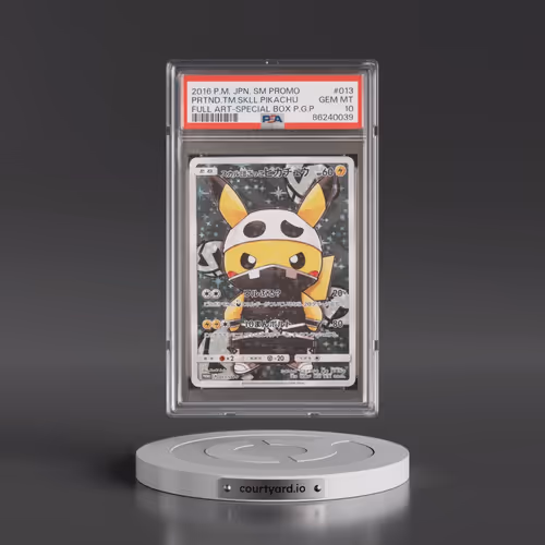 2016 Pokémon SM Promo #013 Pretend Team Skull Pikachu - Full Art Special Box Pretend Grunt Pikachu (