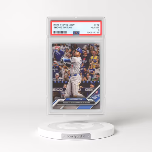 2024 Topps Now #722 Shohei Ohtani (PSA 8 NM-MT)