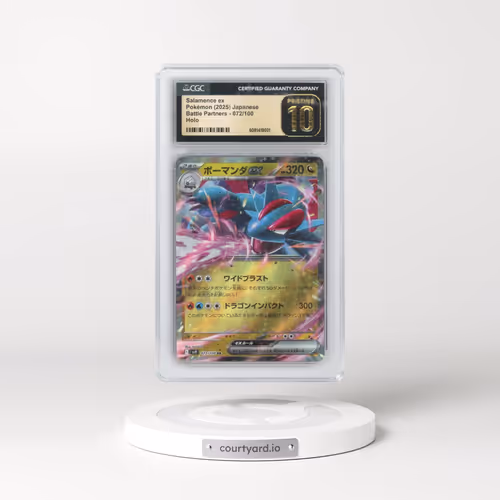 2025 Battle Partners - sv9 #072/100 Salamence ex - Holo (CGC 10 PRISTINE)