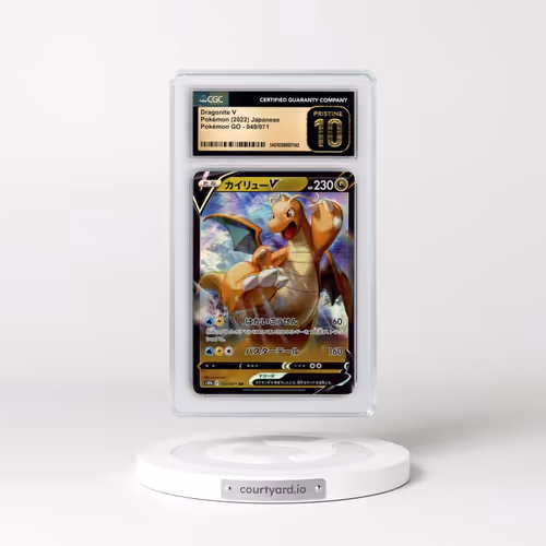 2022 Pokémon GO #049/071 Dragonite V - Holo (CGC 10 PRISTINE)