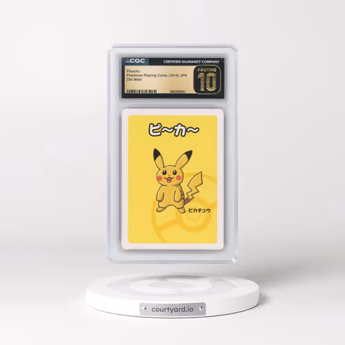 2019 Old Maid Pikachu (CGC 10 PRISTINE)