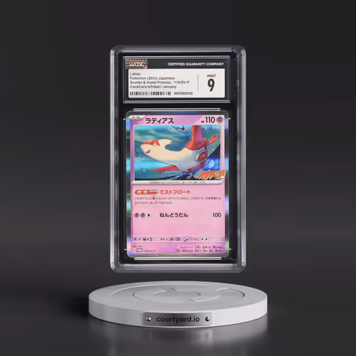 2022 Scarlet & Violet Promos #119/SV-P Latias - CoroCoro Ichiban! January (CGC 9 MINT)