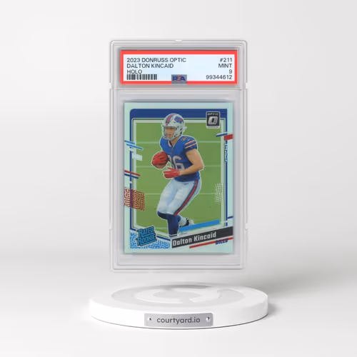2023 Panini Donruss Optic #211 Dalton Kincaid - Holo (PSA 9 MINT)