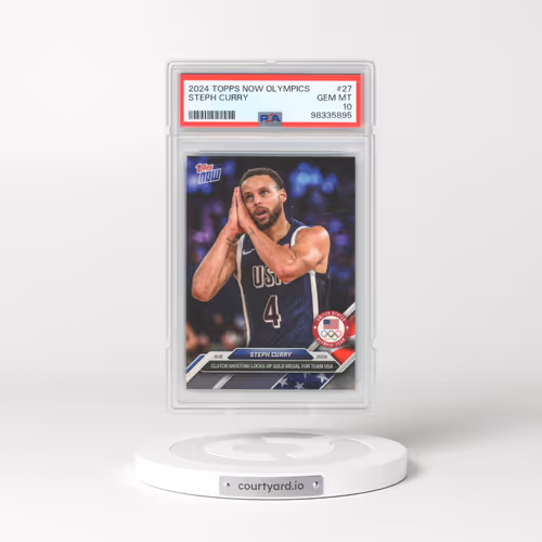 2024 Topps Now Olympic Games #27 Steph Curry (PSA 10 GEM MINT)