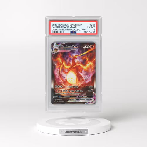 2022 Pokémon Swsh Black Star Promo #261 Charizard Vmax - Full Art Sword & Shield Ultra-Premium Colle