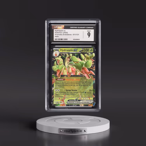 2024 Prismatic Evolutions - PRE EN #011/131 Hydrapple ex - Holo (CGC 9 MINT)