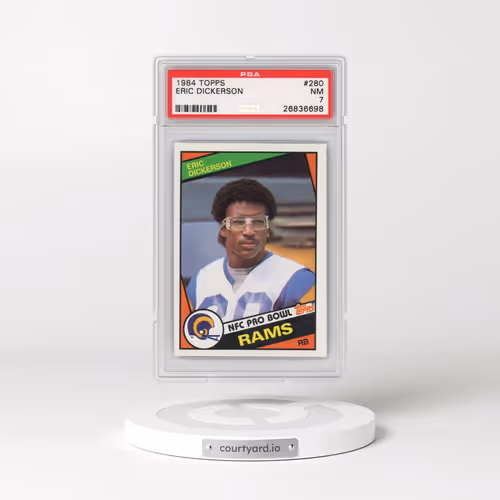 1984 Topps #280 Eric Dickerson (PSA 7 NM)