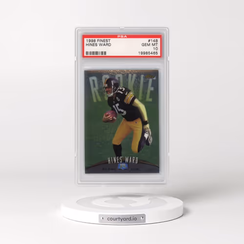 1998 Finest #148 Hines Ward (PSA 10 GEM MINT)