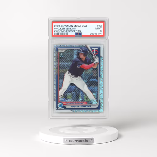 2024 Bowman Mega Box Chrome Prospects #43 Walker Jenkins (PSA 9 MINT)