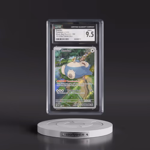 2023 Black Star Promos - Scarlet & Violet SVPEN #051 Snorlax - 151 Elite Trainer Box (Holo) (CGC 9.5