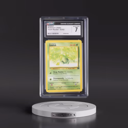 1999 Team Rocket #63/82 Oddish (CGC 7 NM)