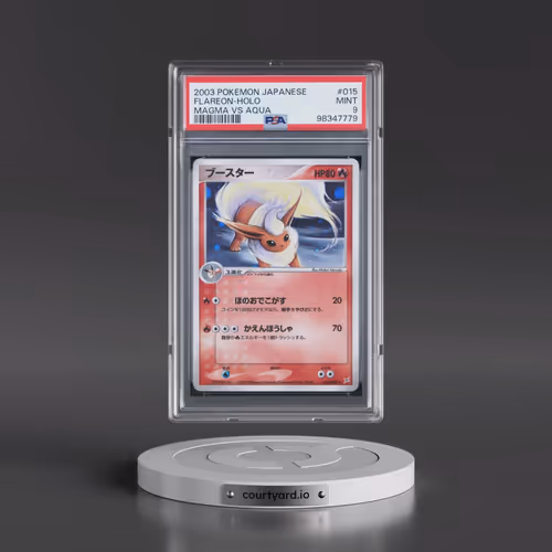 2003 Pokémon Magma VS Aqua #015 Flareon - Holo (PSA 9 MINT)