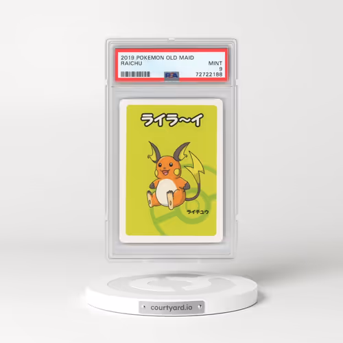 2019 Pokémon Old Maid Raichu (PSA 9 MINT)