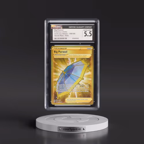 2020 Darkness Ablaze #199/189 Big Parasol - Secret Rare Holo (CGC 5.5 EX+)