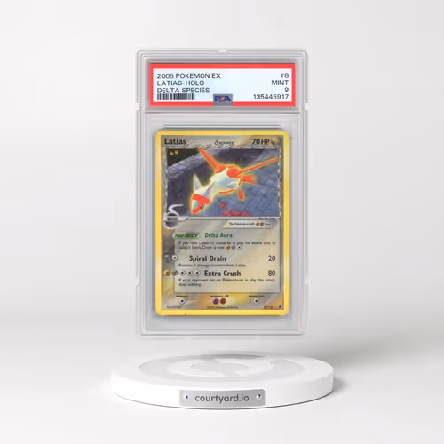 2005 Pokémon EX Delta Species #8 Latias - Holo (PSA 9 MINT)