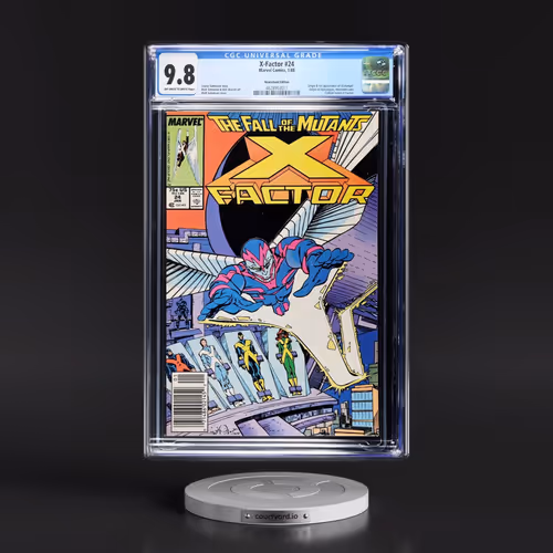 X-Factor #24 CGC 9.8 Off-white to White Pages (Marvel Comics, 1/88) - Newsstand Edition